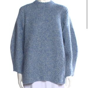Hatch Blue Turtleneck Sweater